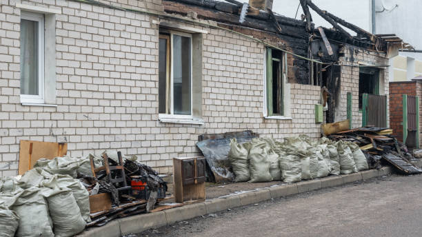 Professional Smoke Damage Removal technician working in Baltimore, MD